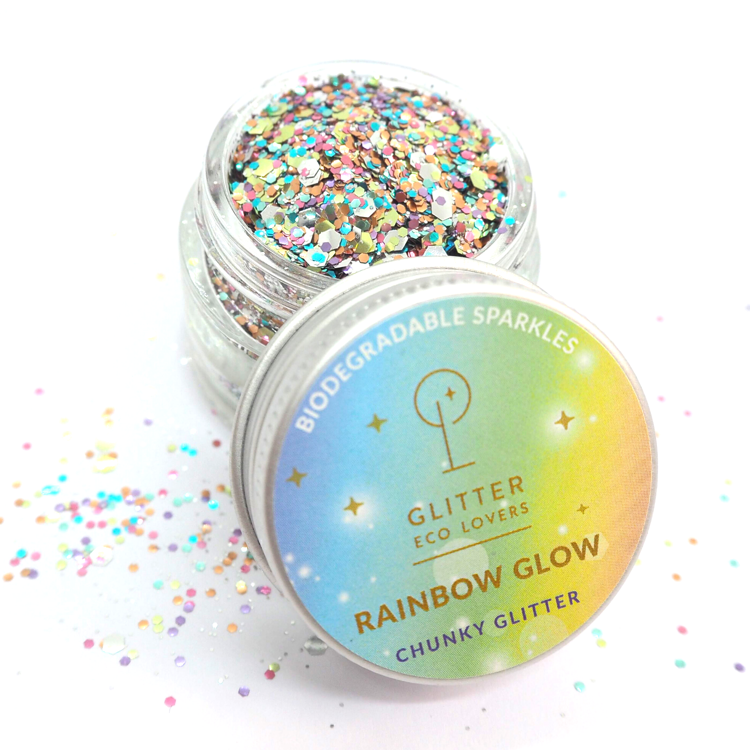 Läs mer om Glitter Eco Lovers Eco Glitter 15 ml