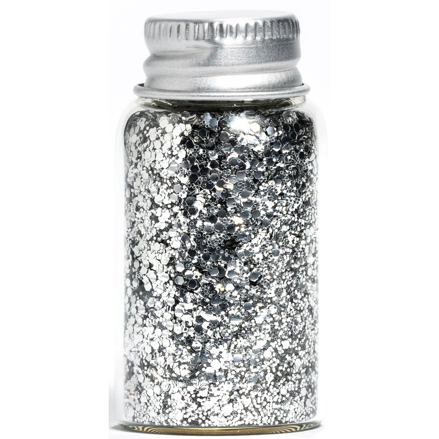 Läs mer om Glitter Eco Lovers Silver Elegance hair glitter