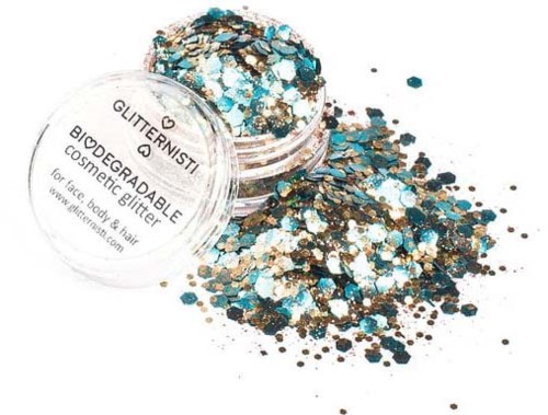 Glitternisti Cosmetic Glitter Aqua Copper