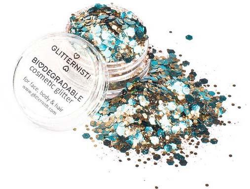 Glitternisti Cosmetic Glitter Aqua
