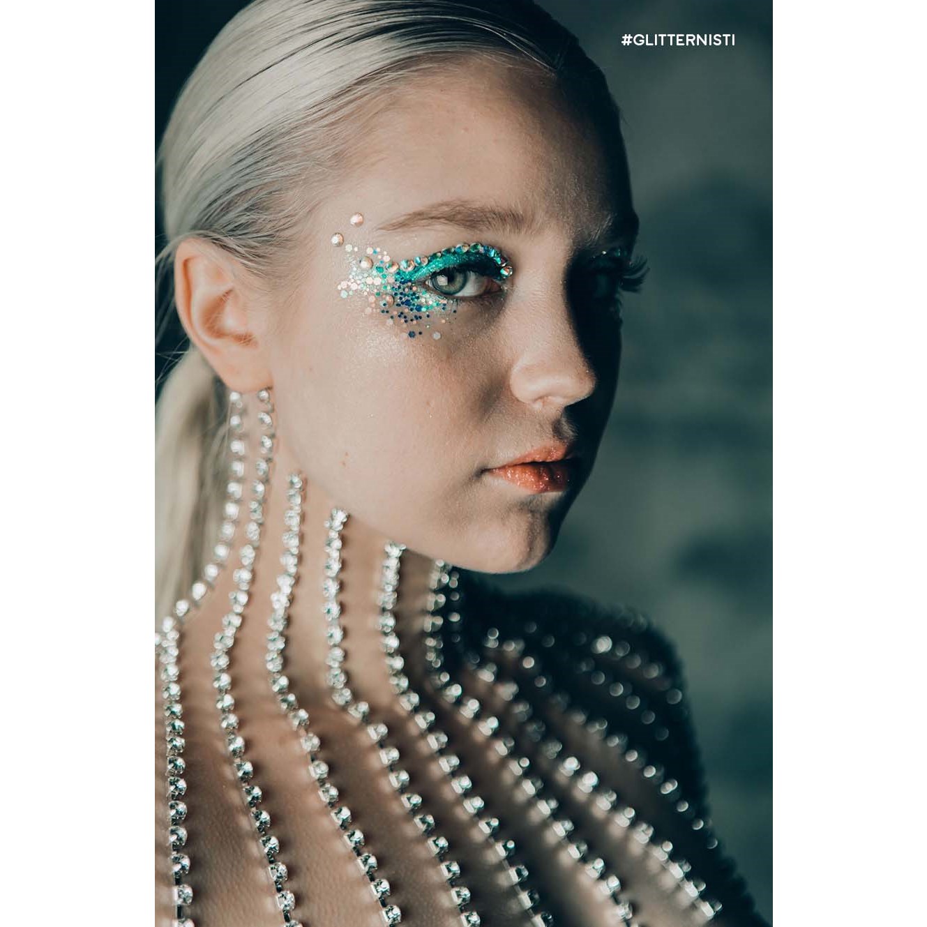 Glitternisti Cosmetic Glitter Chunky Silver Mix (obrázok 3)