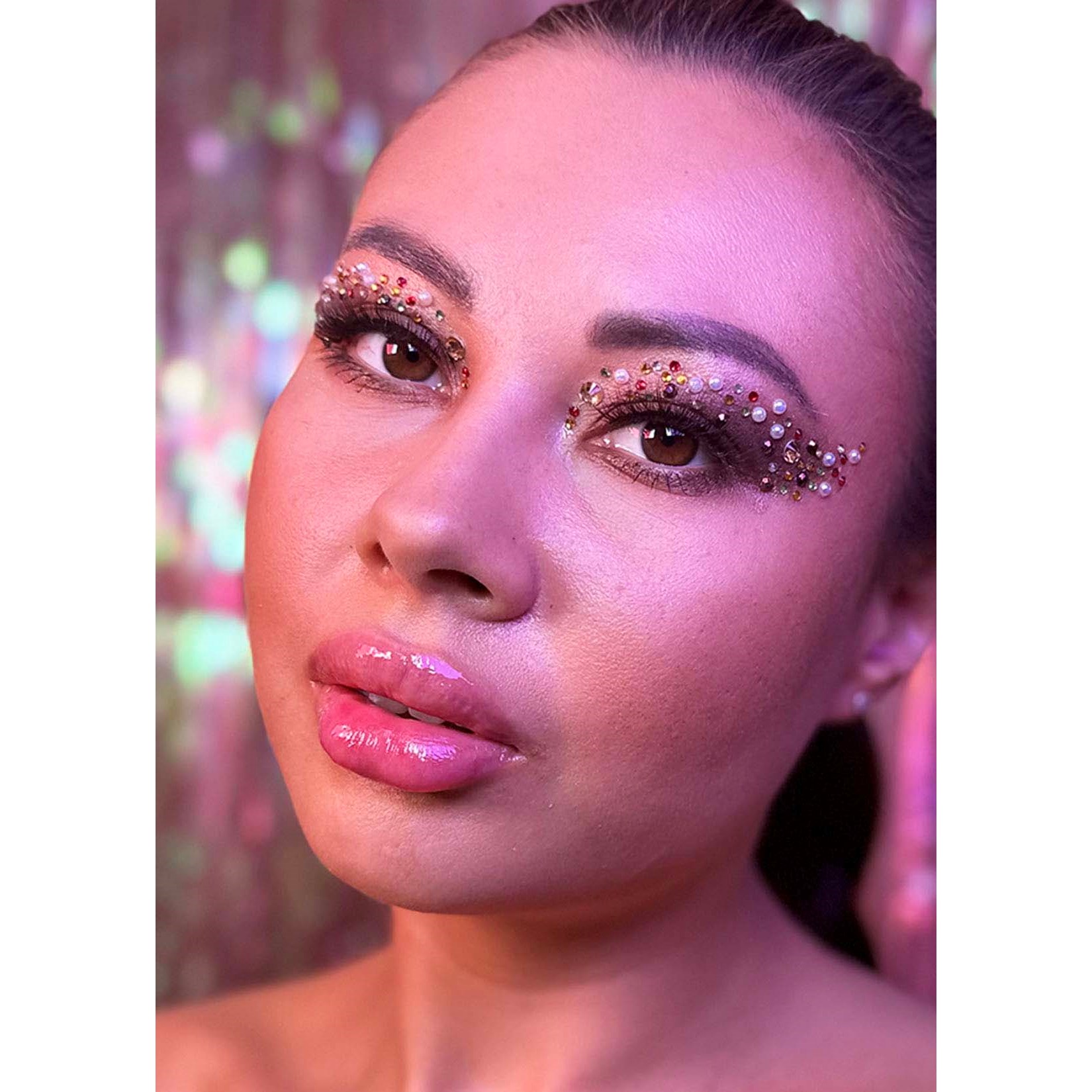 Alternativ bild 1 för Glitternisti Mini Face Gems Gold