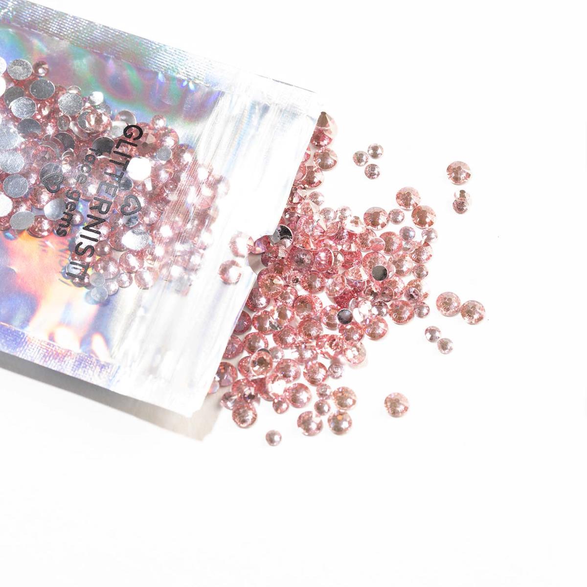 Glitternisti Mini Face Gems Rose
