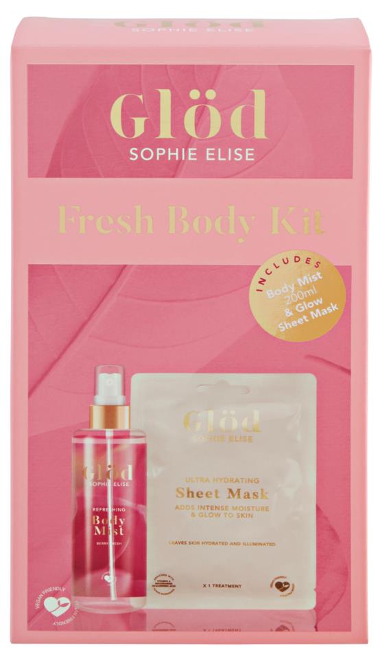 Glöd Sophie Elise Body Spa Kit Berry Fresh 200 ml