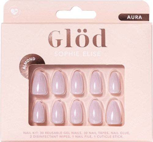 Glöd Sophie Elise Gel Nails Almond Aura