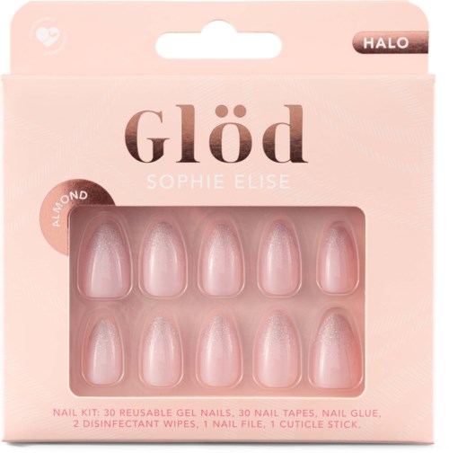 Glöd Sophie Elise Gel Nails Almond Halo