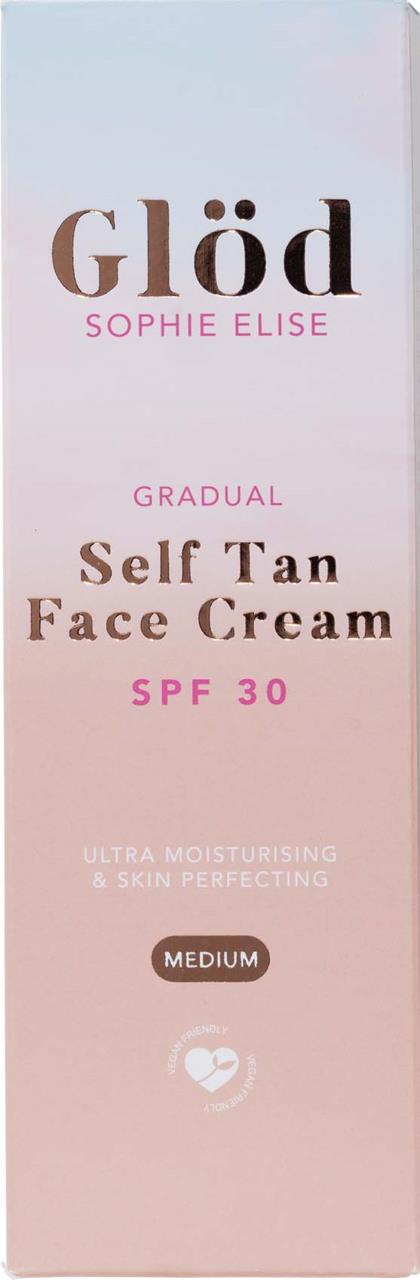 Glöd Sophie Elise Gradual Self Tan Face SPF30 50 ml | lyko.com