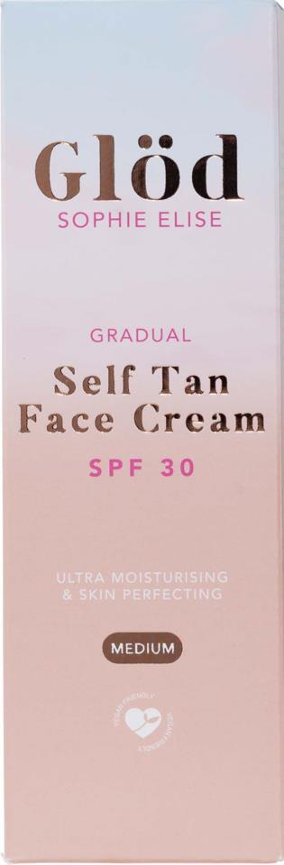 Glöd Sophie Elise Gradual Self Tan Face SPF30 50ml