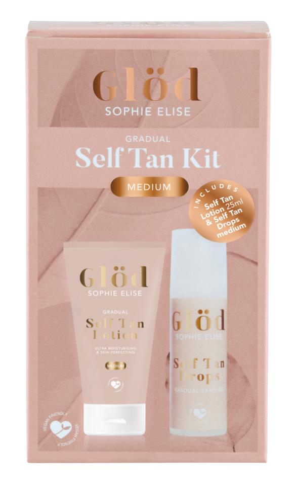 Glöd Sophie Elise Self Tan Drops + Gradual Tan Kit 30 + 25 m