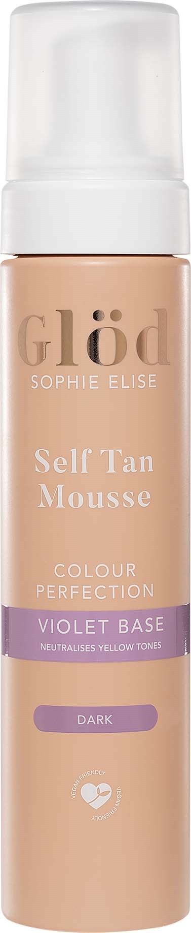 Glöd Sophie Elise Self Tan Mousse Colour Perfection Violet Dark