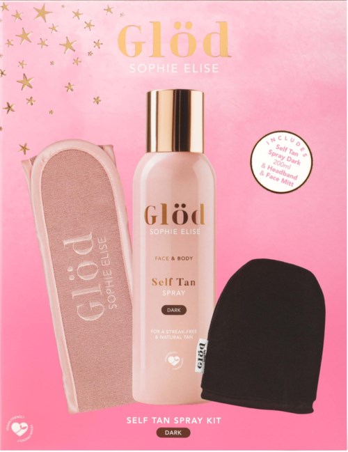 Glöd Sophie Elise Self Tan Spray Kit Dark