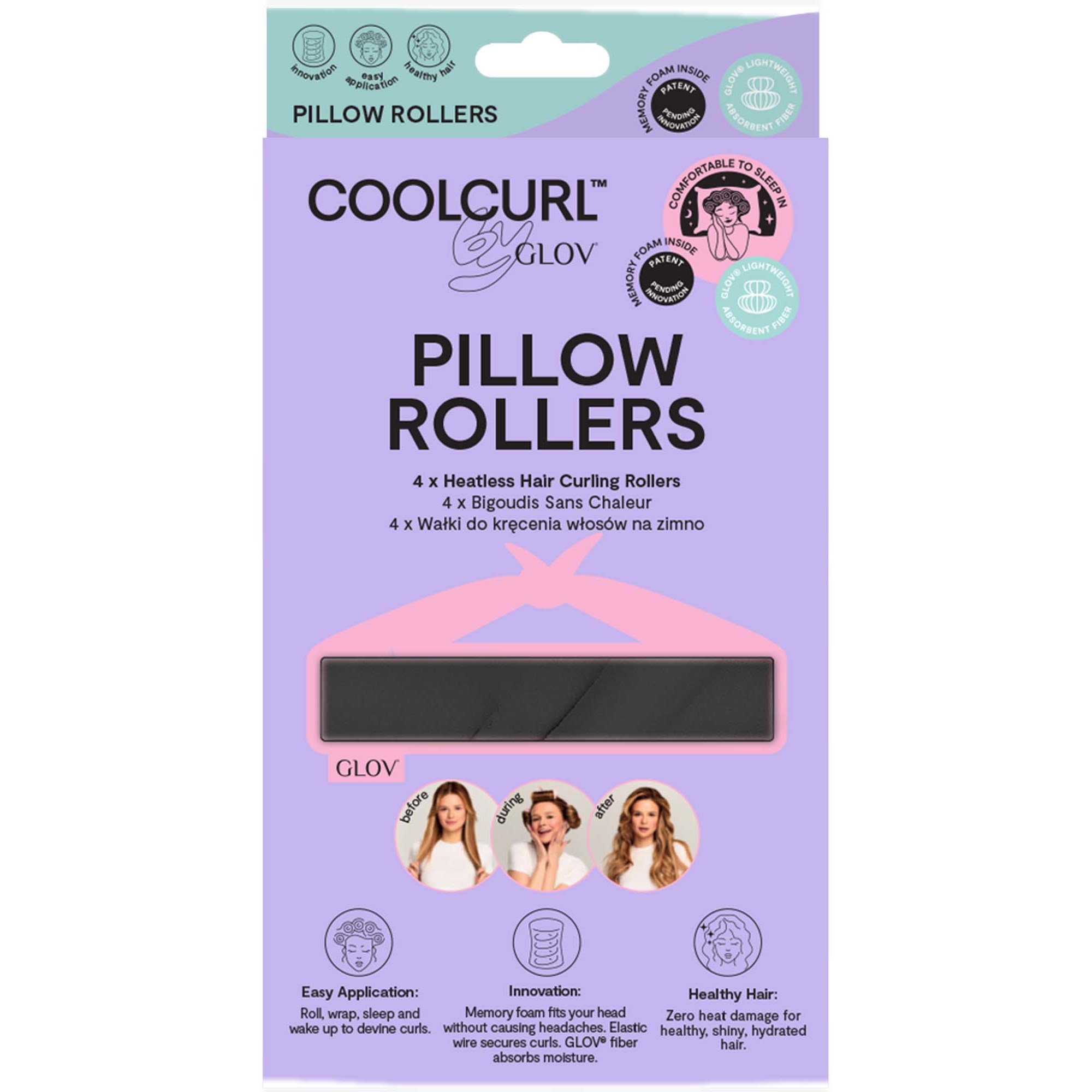 GLOV Coolcurl Pillow Rollers Black (zdjęcie 4)