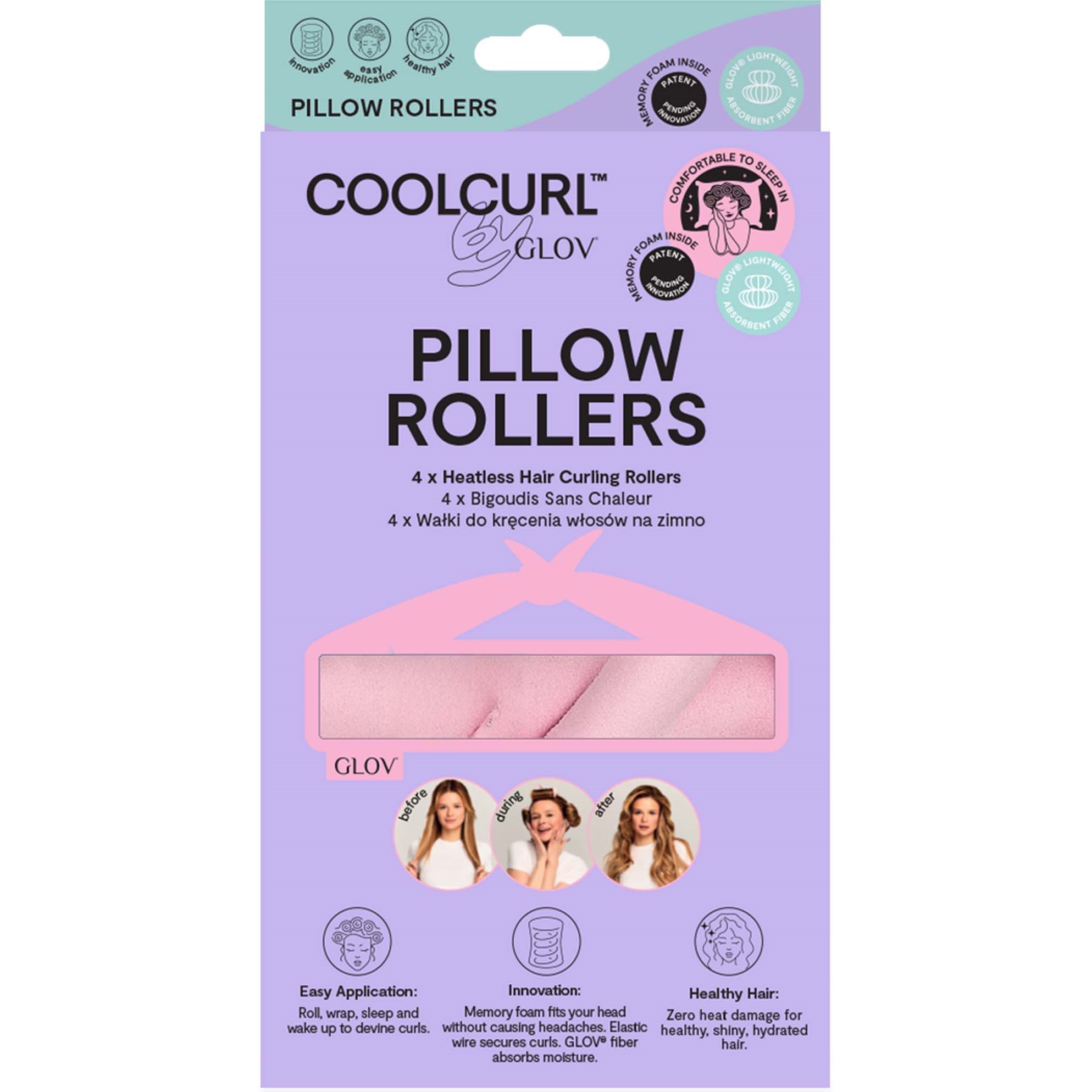 GLOV Coolcurl Pillow Rollers Pink (zdjęcie 4)