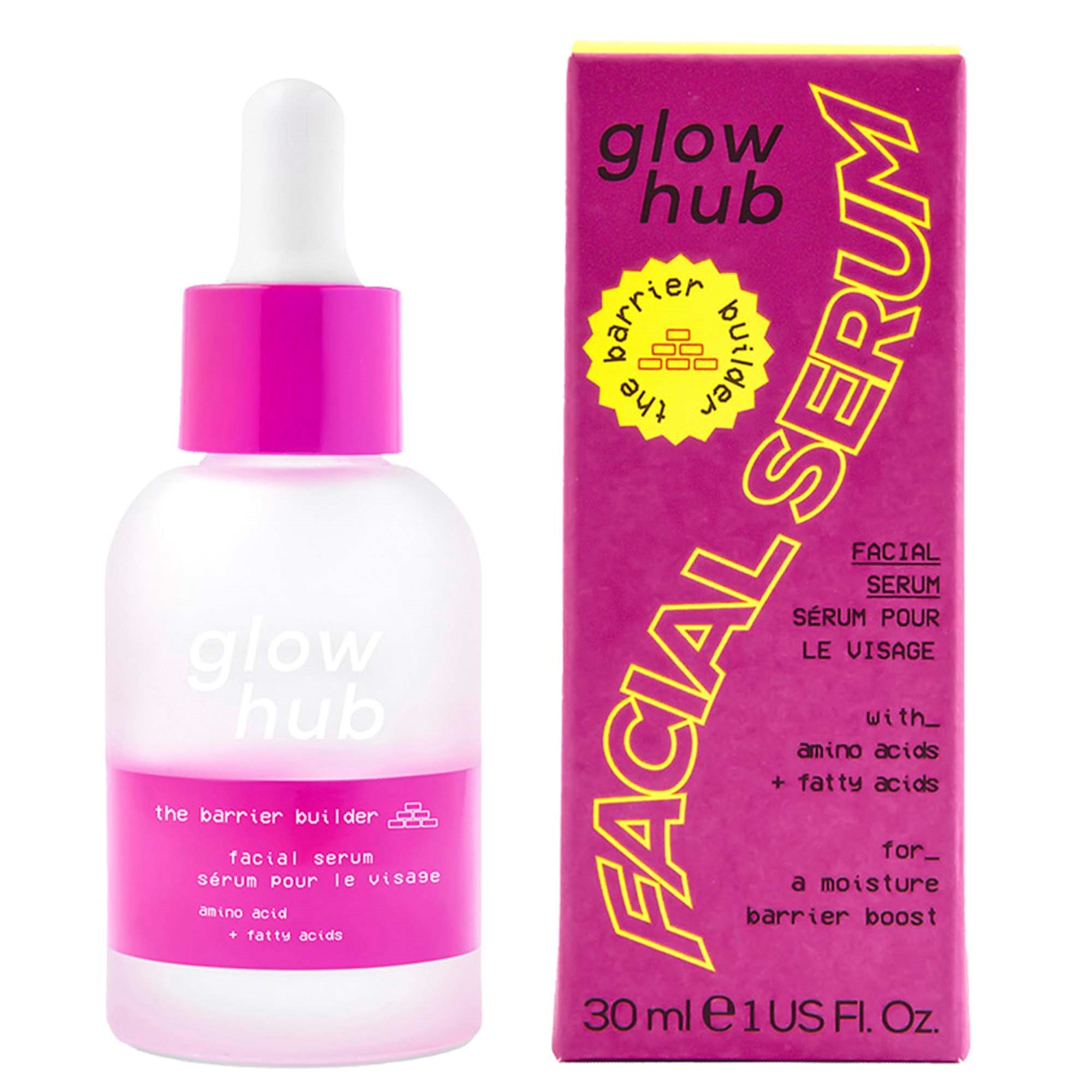 Läs mer om Glow Hub Intro To Acids The Barrier Builder Serum 30 ml