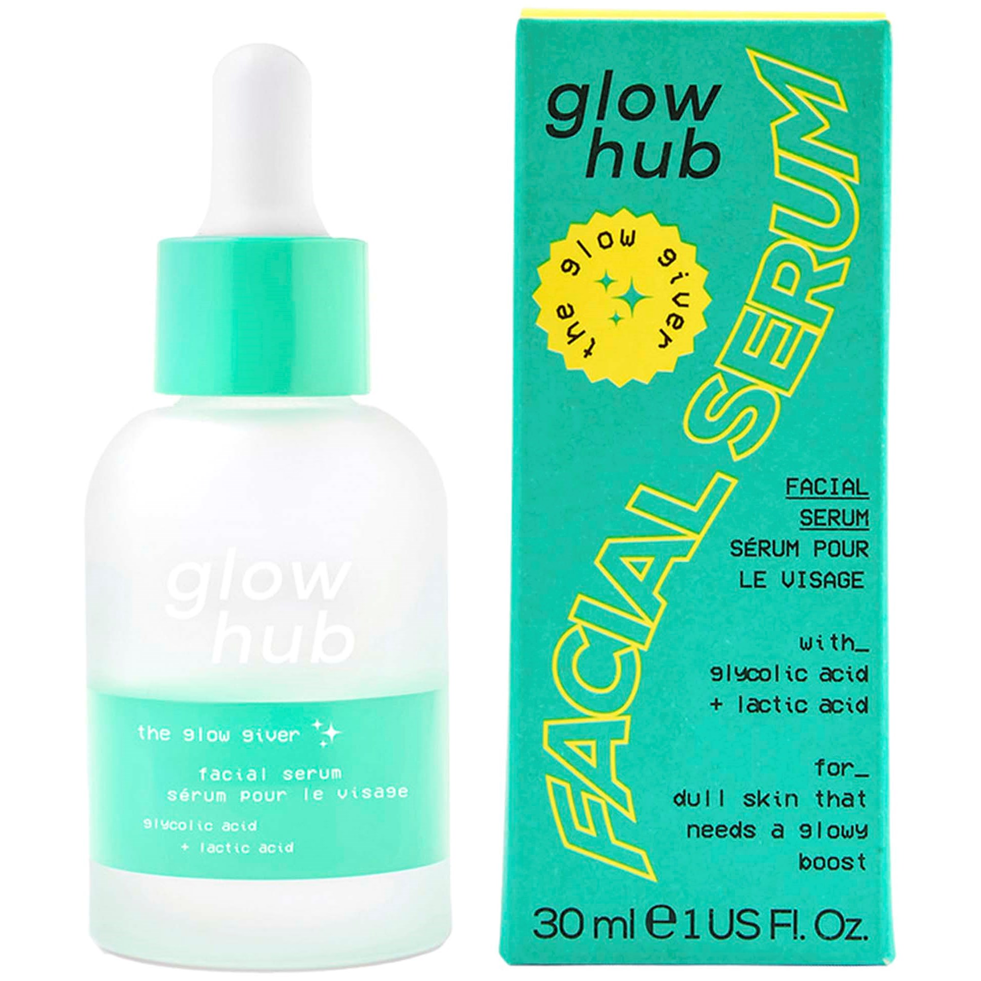 Bilde av Glow Hub Intro To Acids The Glow Giver Serum 30 Ml