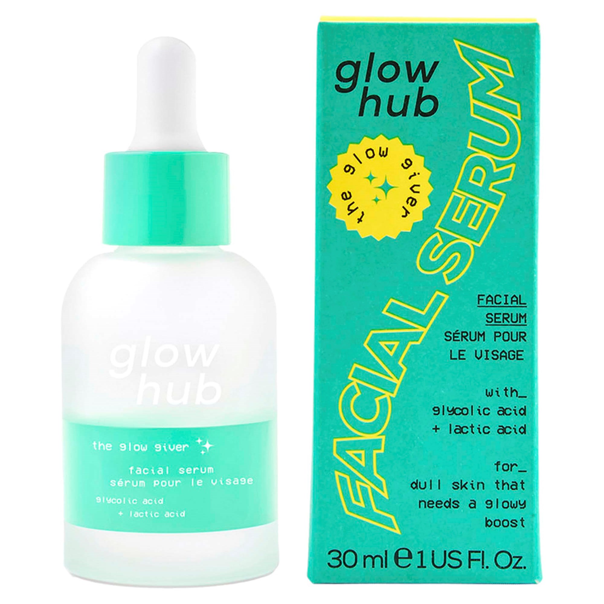 Läs mer om Glow Hub Intro To Acids The Glow Giver Serum 30 ml