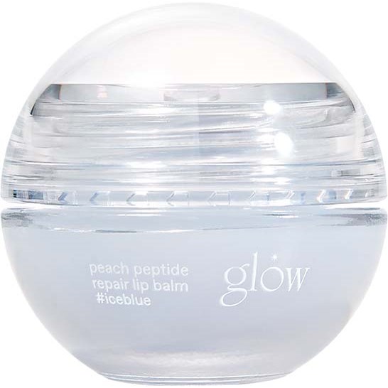 glow Peach Peptide Repair Lip Balm #IceBlue