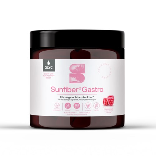 GLYC Sunfiber Gastro Hallon 200 g