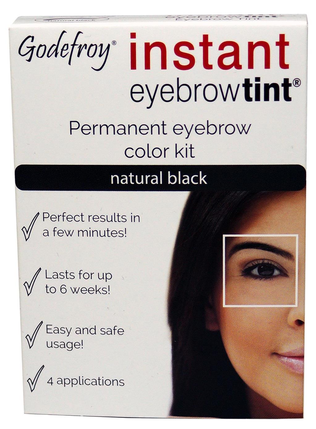 Godefroy Instant Eyebrow Tint Natural Black