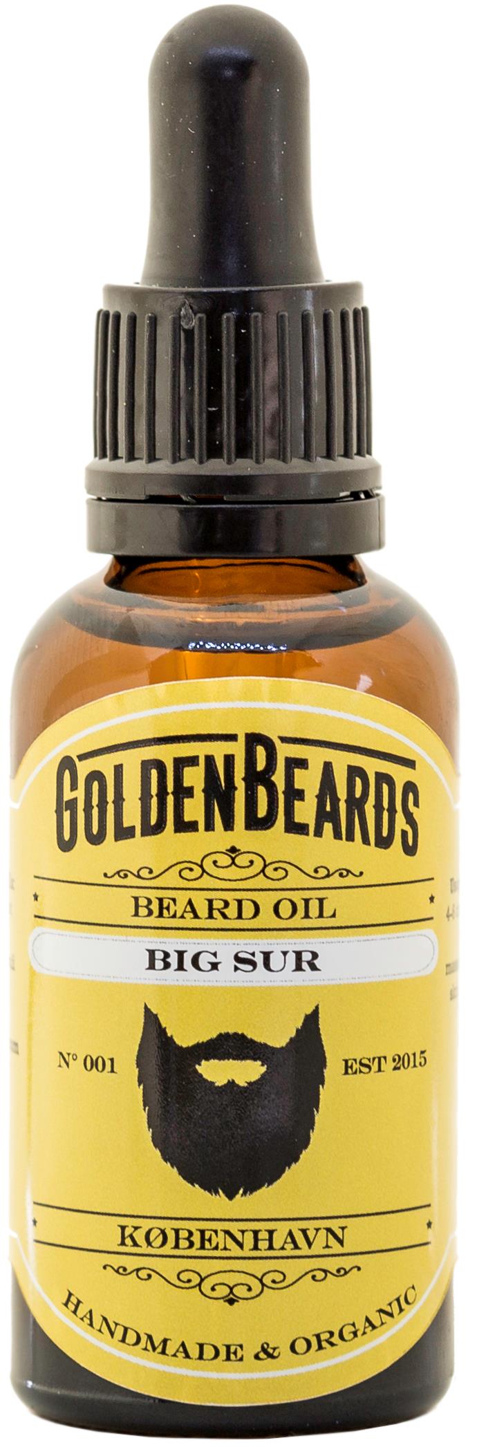 Golden Beards Big Sur Organic Beard Oil 30 Ml