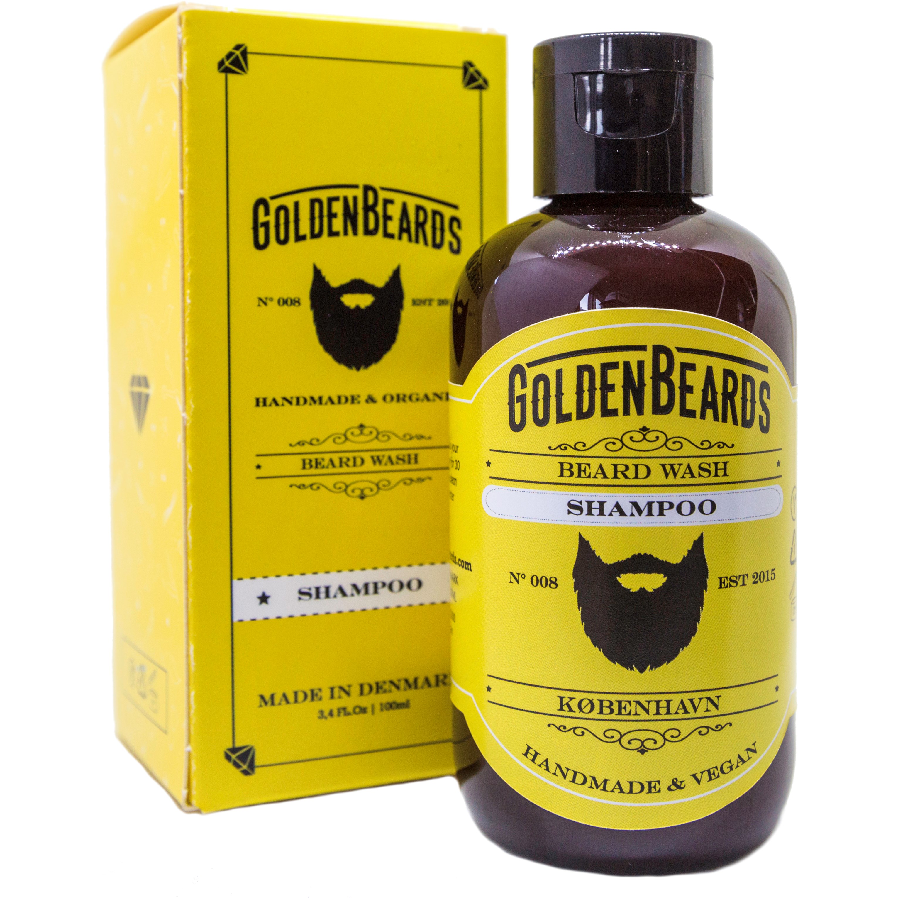 Bilde av Golden Beards Organic Beard Wash 100 Ml