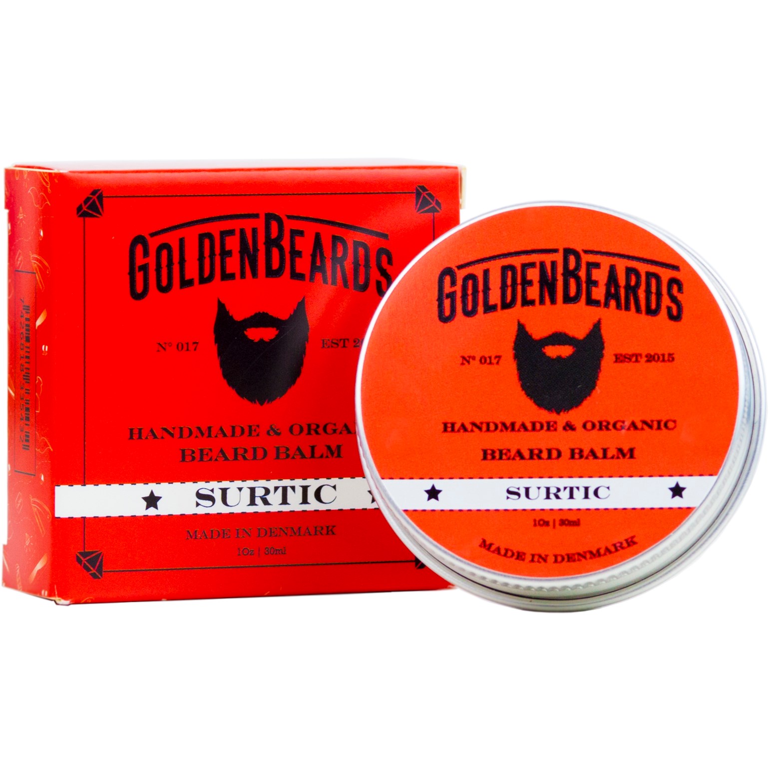 Bilde av Golden Beards Surtic Organic Beard Balm 60 Ml 30 Ml