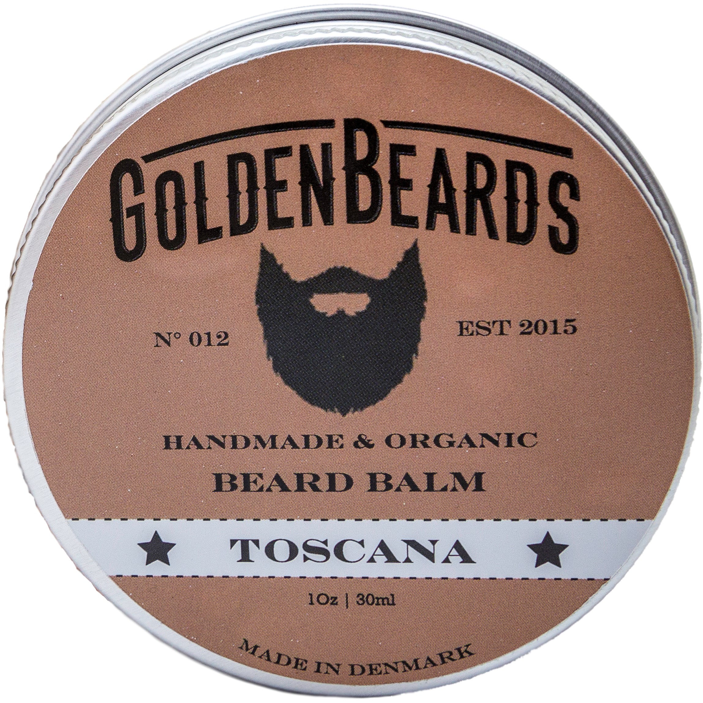 Bilde av Golden Beards Toscana Organic Beard Balm 60 Ml