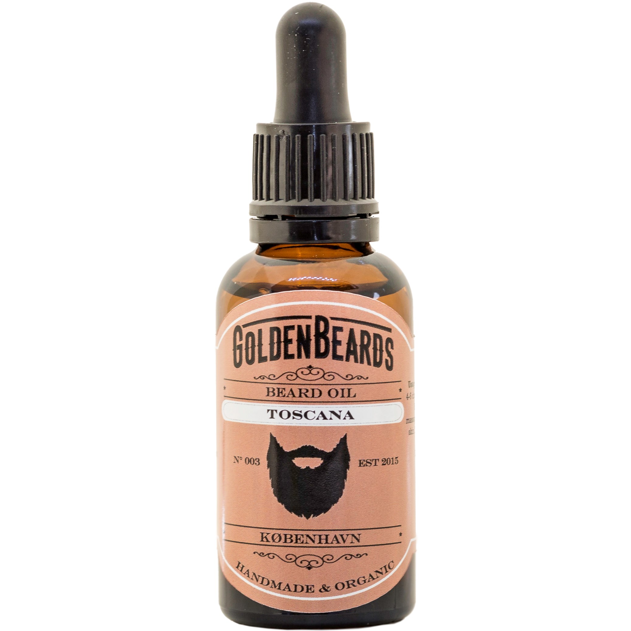 Läs mer om Golden Beards Toscana Organic Beard Oil 30 ml