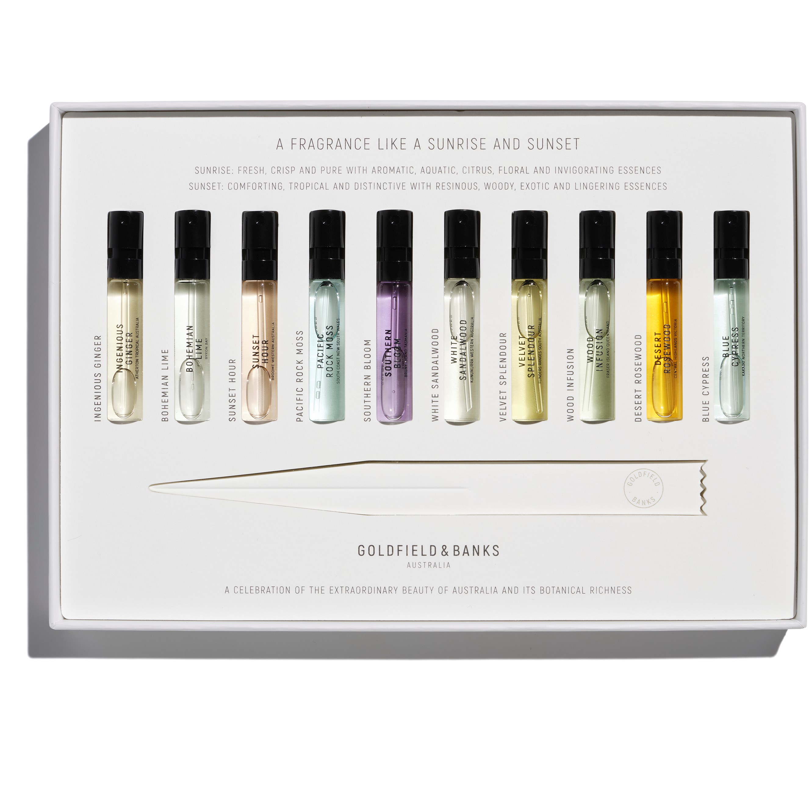 Goldfield & Banks The Native Collection Discovery Sample Collecti