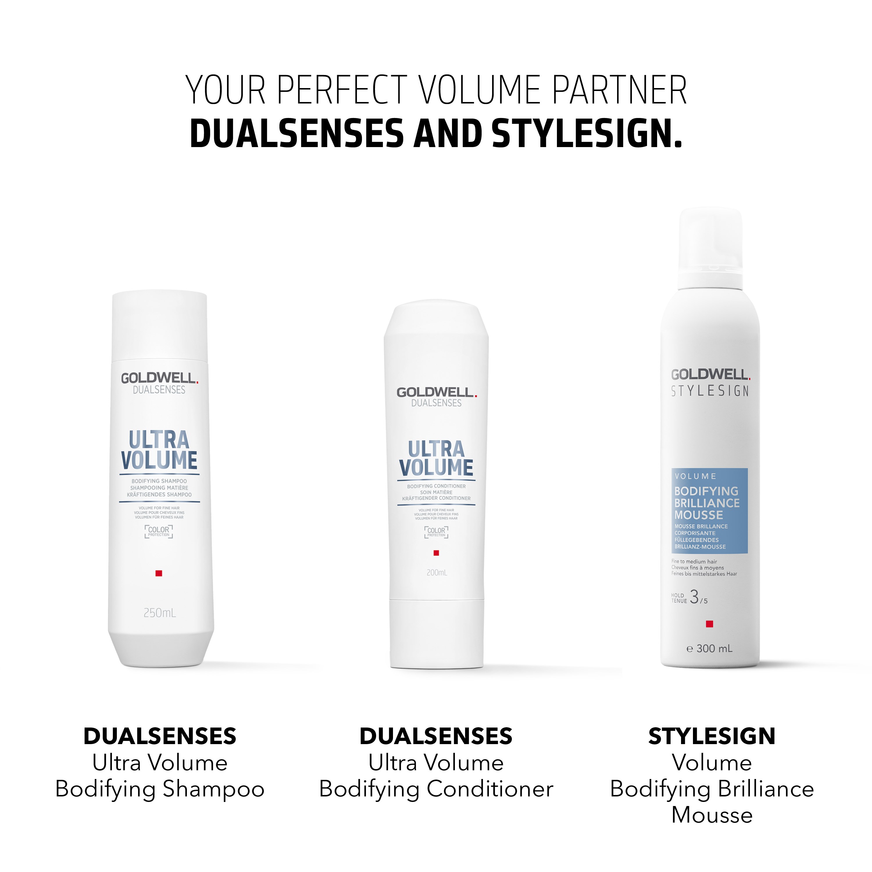 Goldwell StyleSign Volume Bodifying Brilliance Mousse 300 ml (obrázok 6)