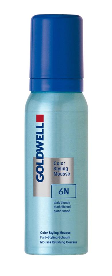 Goldwell Color Styling Mousse 6N Mörkblond