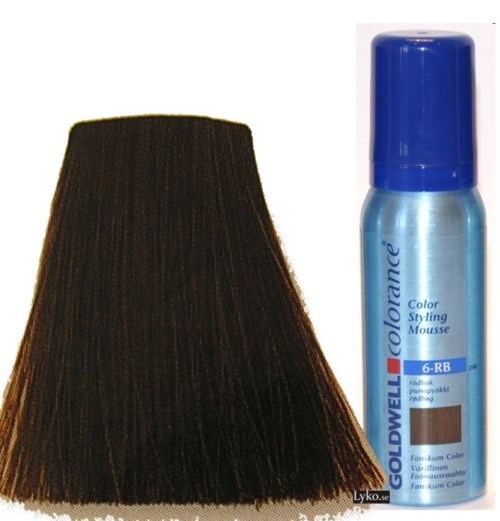 Goldwell Color Styling Mousse 6RB Röd Bok