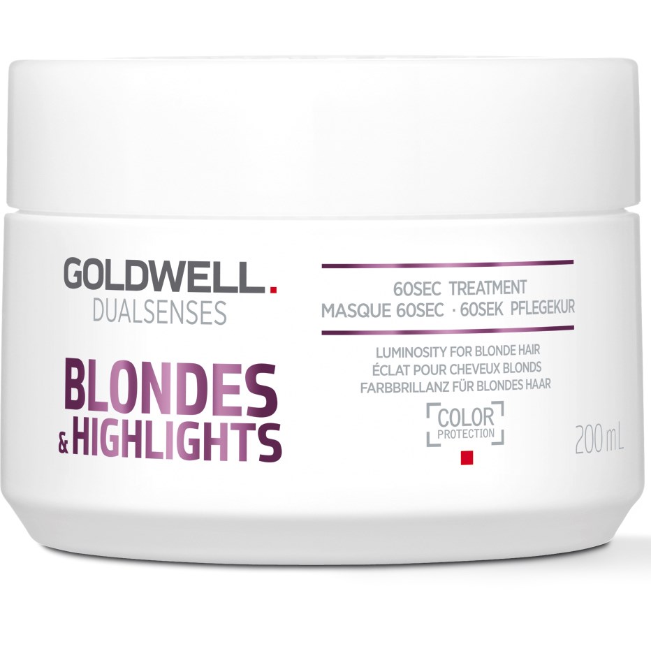 Läs mer om Goldwell Dualsenses Blonde & Highlights 60 sec Treatment 200 ml