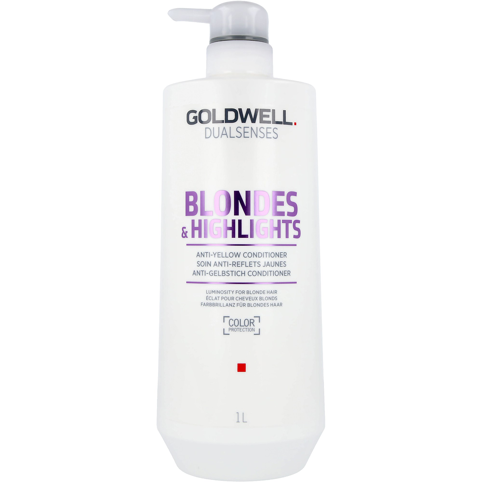 Läs mer om Goldwell Dualsenses Blonde & Highlights Anti-Yellow Conditioner 1000 m