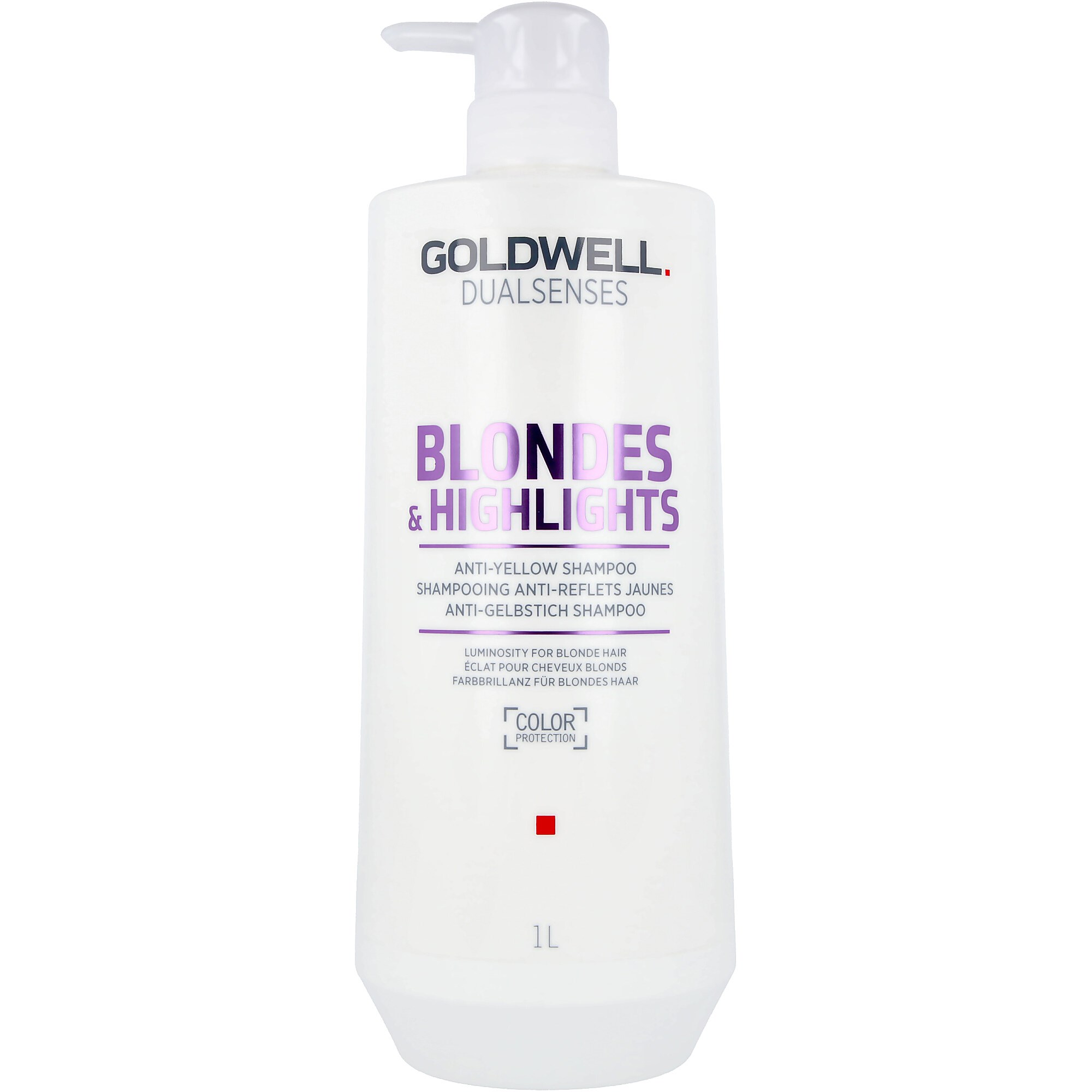 Läs mer om Goldwell Dualsenses Blonde & Highlights Anti-Yellow Shampoo 1000 ml