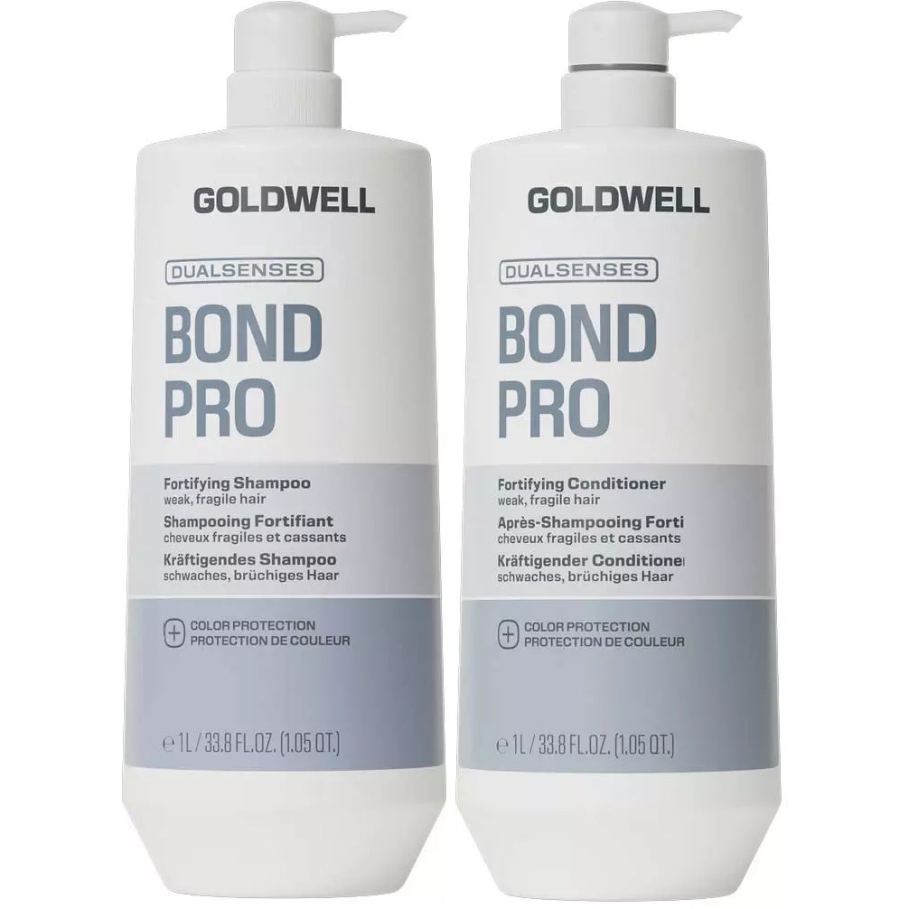 Goldwell Dualsenses Bond Pro Bundle Fortifying Shampoo 1000 ml & Conditioner 1000 ml