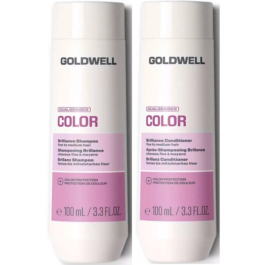 Goldwell Dualsenses Color Bundle Brilliance Shampoo 100 ml & Conditioner 100 ml