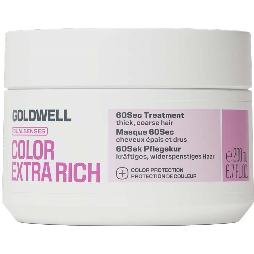 Goldwell Dualsenses 60 Sec. Treatment Mask Goldwell Dualsenses Color Extra Rich 60 Sec. Treatment Mask 200ml - 200 ml