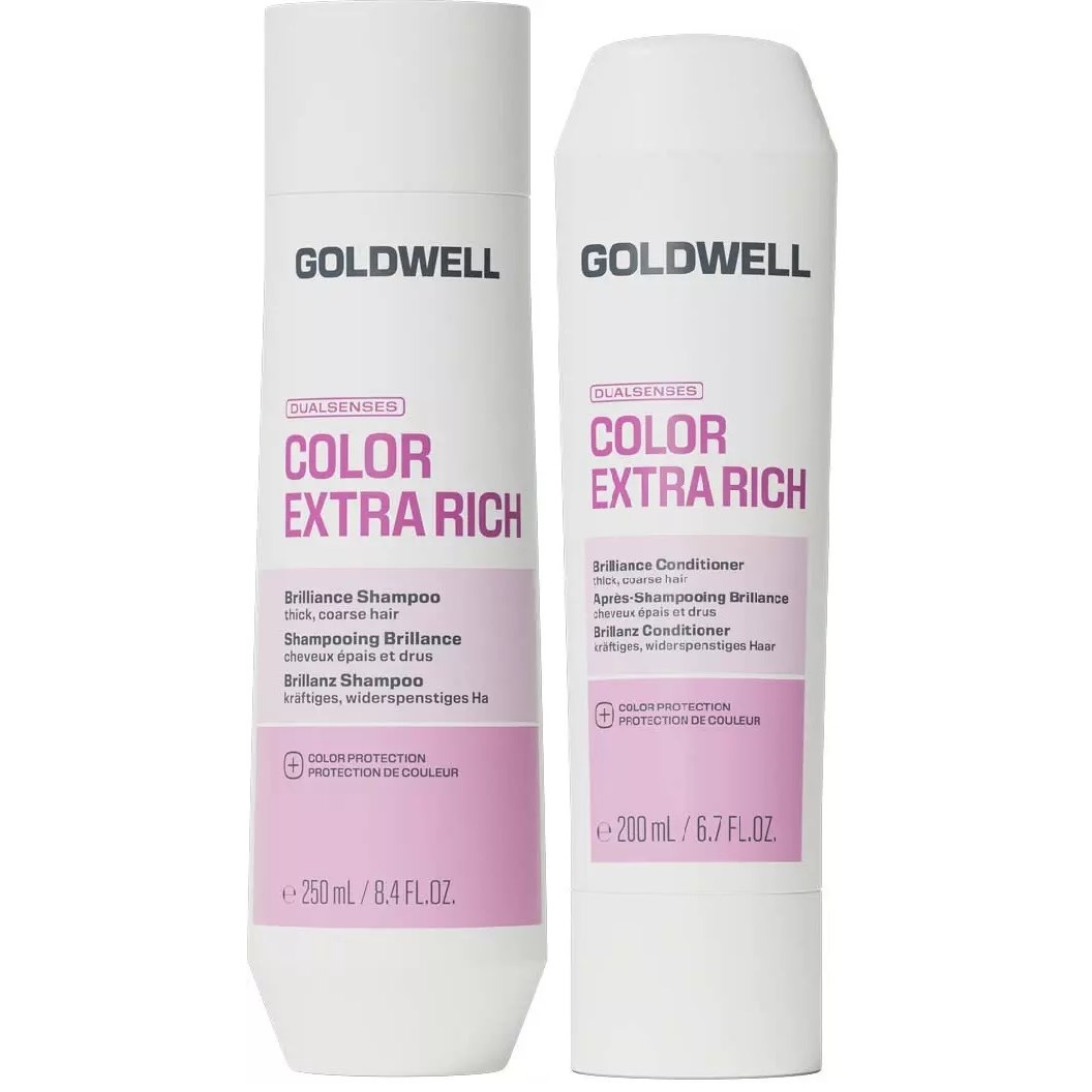 Goldwell Dualsenses Color Extra Rich Bundle Brilliance Shampoo 250 ml & Conditioner 200 ml