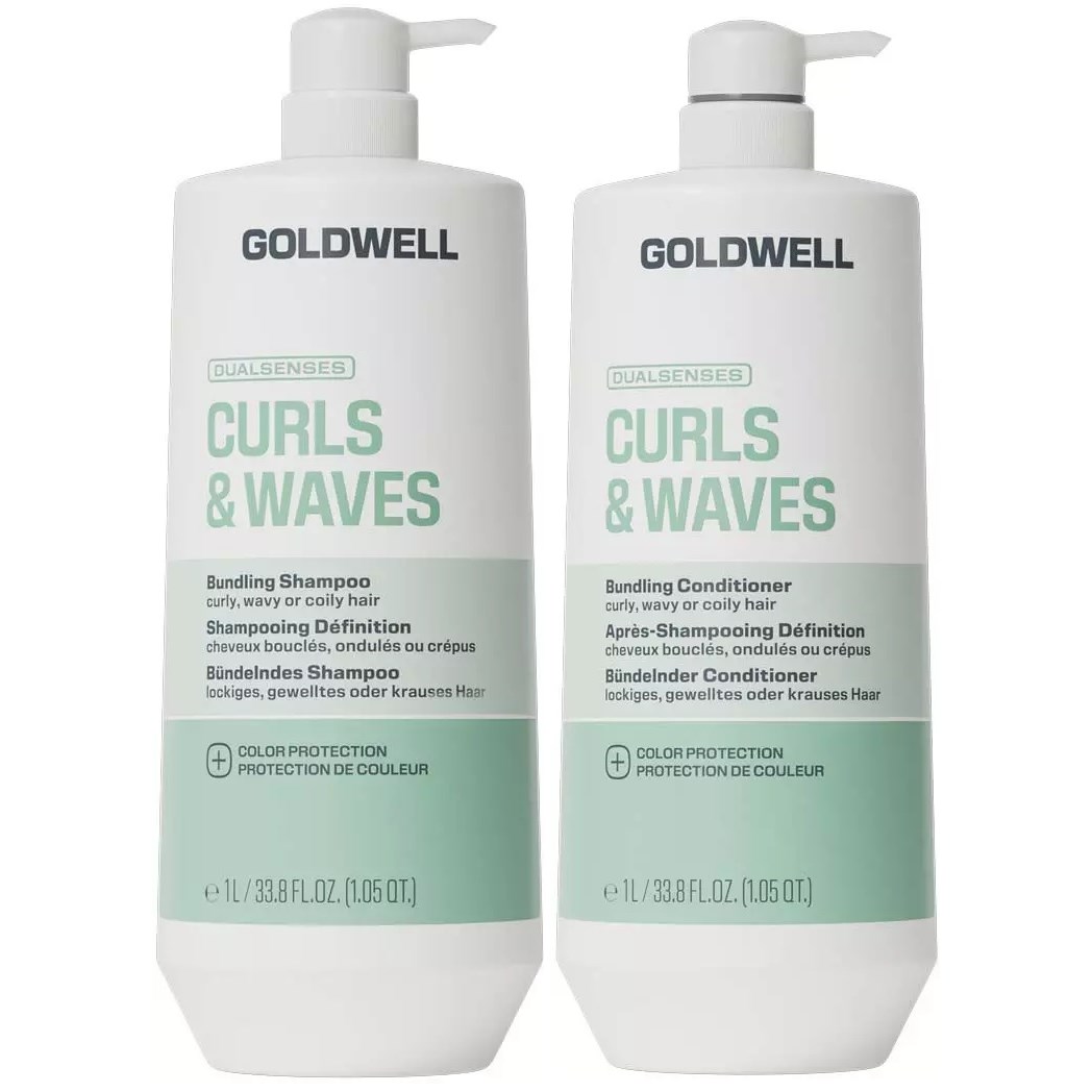 Goldwell Dualsenses Curls Bundle Bundling Shampoo 1000 ml & Conditioner 1000 ml