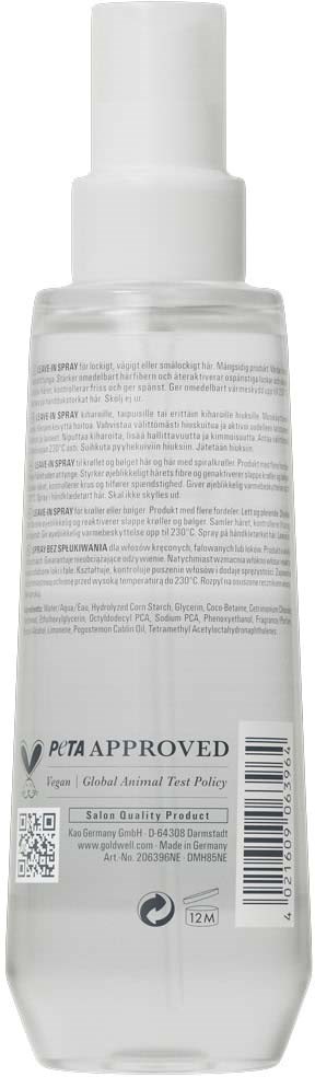 Transparente Flasche mit Pumpe, zeigt Produktetikett und Barcode. Geeignet für Hautpflege- oder Kosmetikwasser.