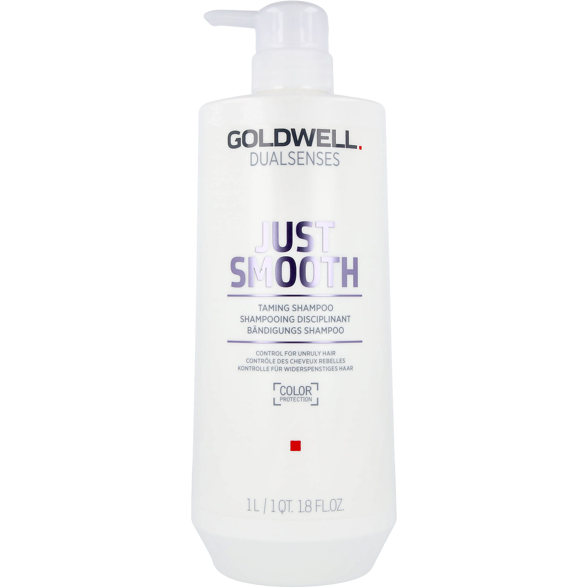 Läs mer om Goldwell Dualsenses Just Smooth Taming Shampoo 1000 ml