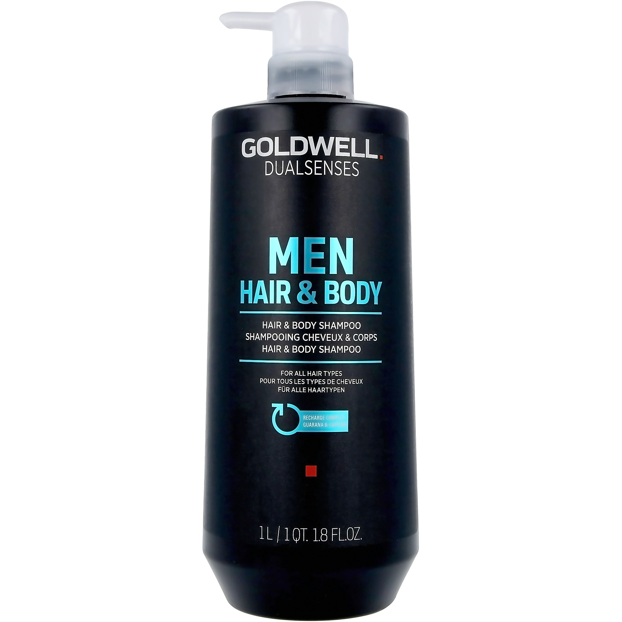 Läs mer om Goldwell Dualsenses Men Hair & Body Shampoo 1000 ml