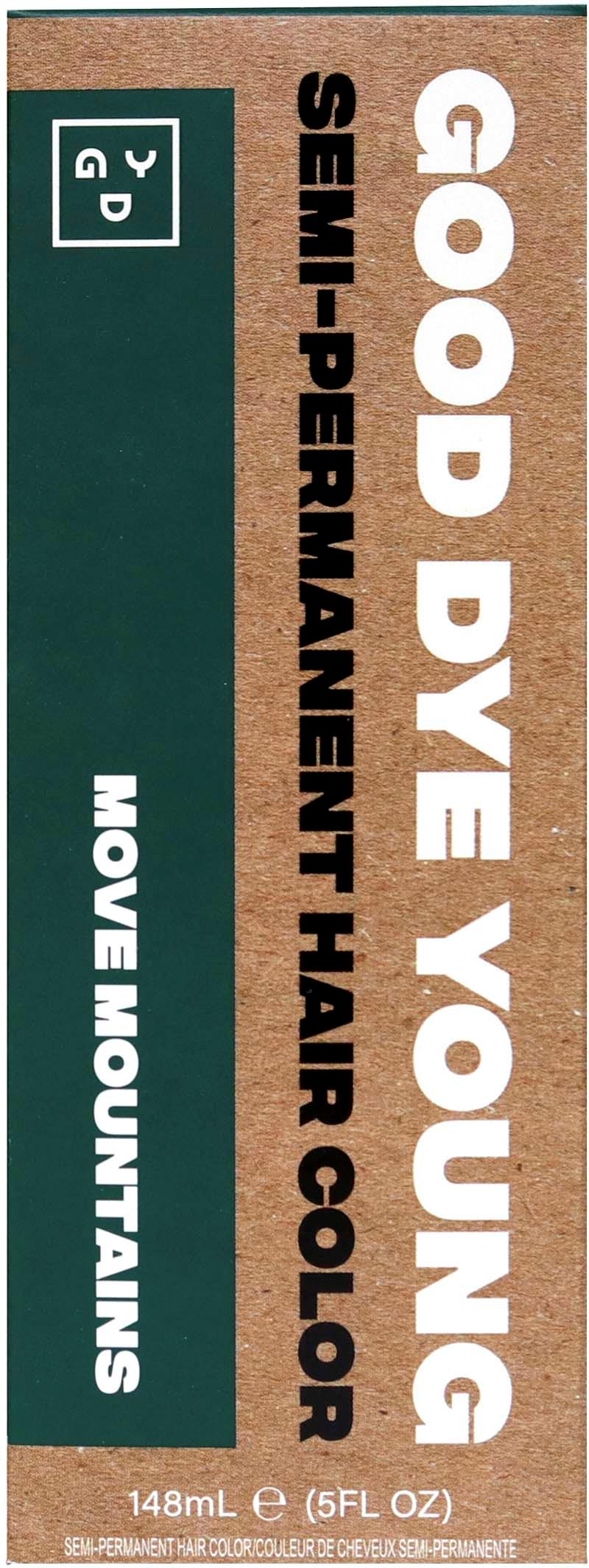 Good Dye Young SemiPermanent Hair Dye Move Mountains