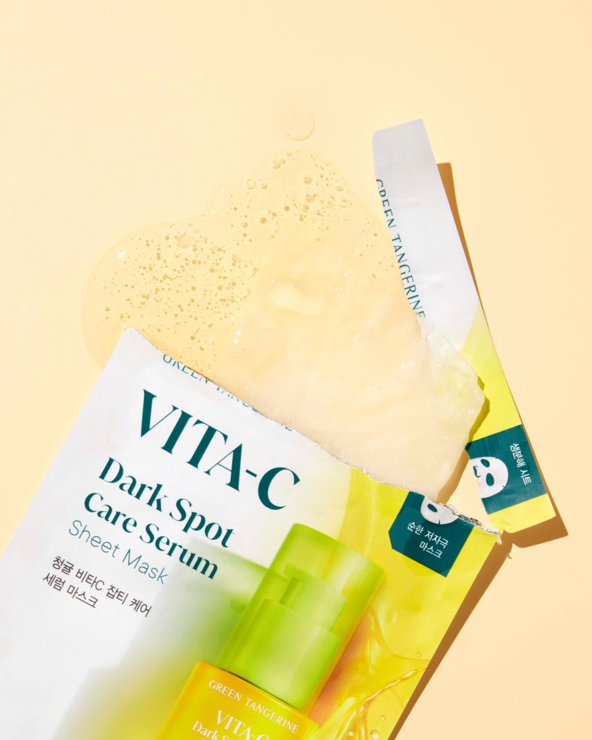 Goodal Green Tangerine Vita C Dark Spot Care Serum Sheet Mask 30 ml Goodal Green Tangerine Vita C Dark Spot Care Serum Sheet Mask 30 ml