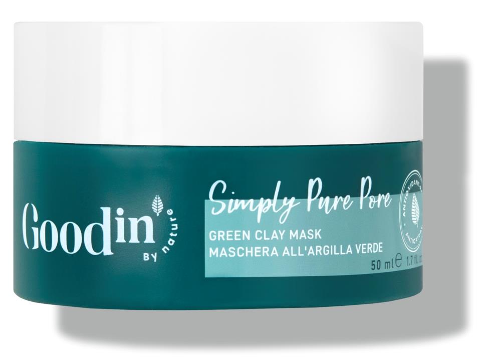 Goodin By Nature Simply Pure Pore Green Clay Mask 