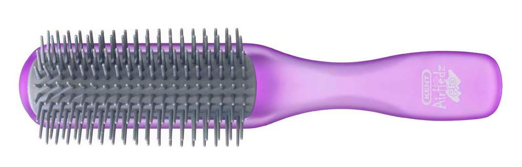 Kent Brushes Airhedz Glo Half Round Detangling Brush