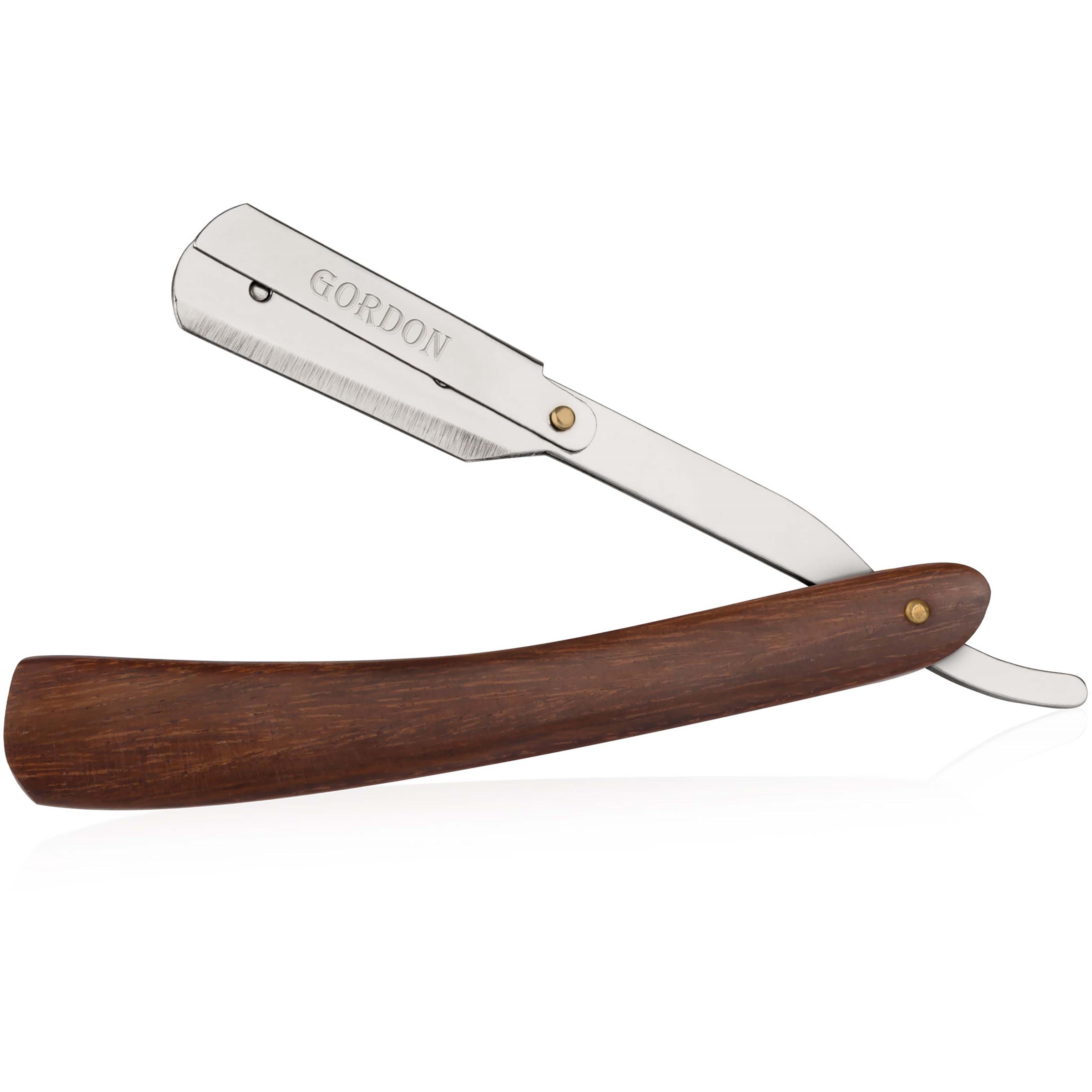 Gordon Beard Razor with Wooden Handle