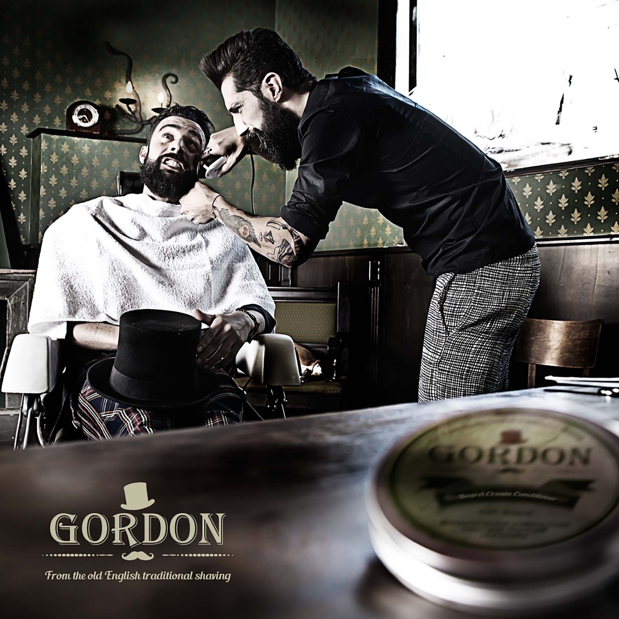 Gordon Beard Razor with Wooden Handle (zdjęcie 3)