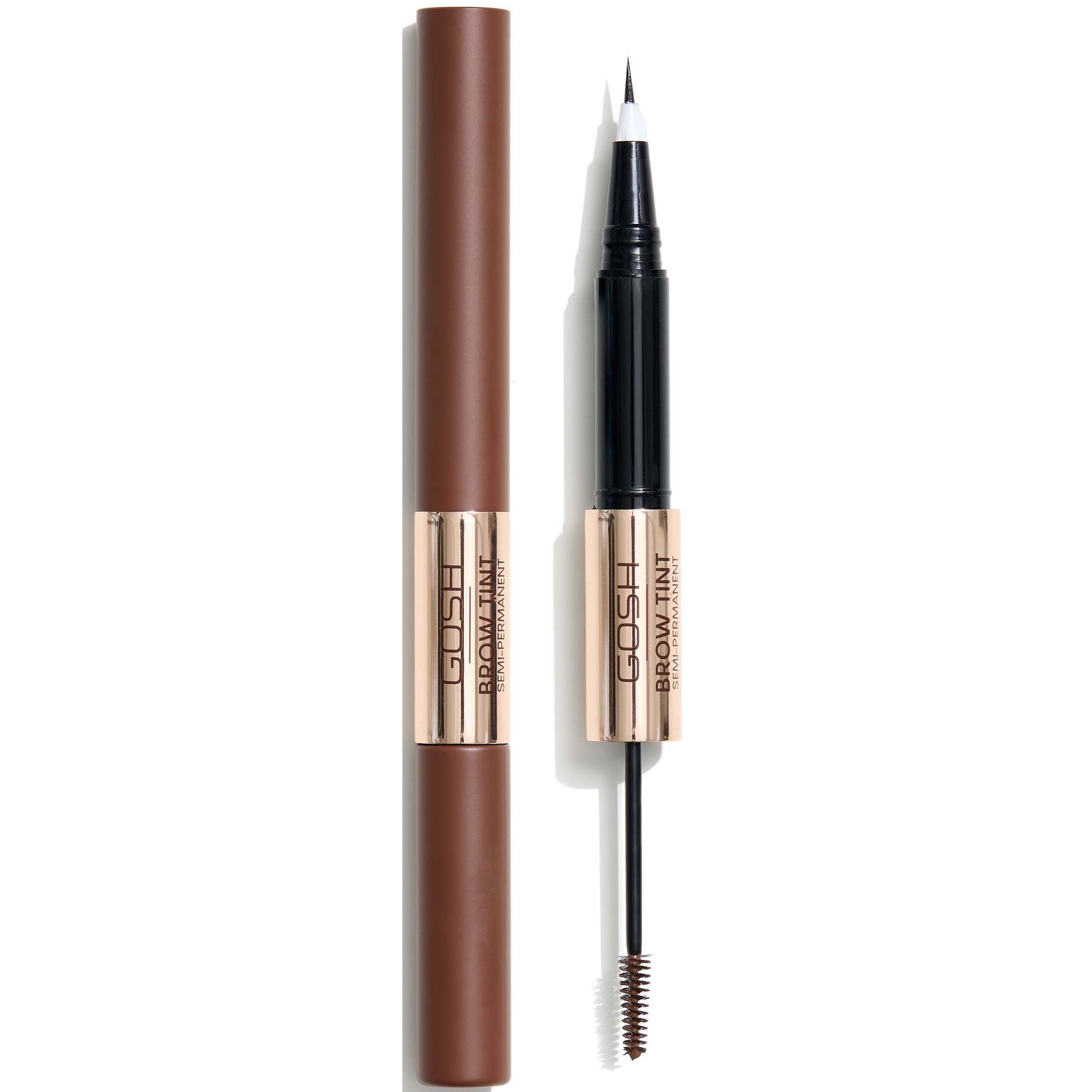 Alternativ bild 1 för GOSH Copenhagen Brow Tint Semi-Permanent Dark Brown 2,9 g